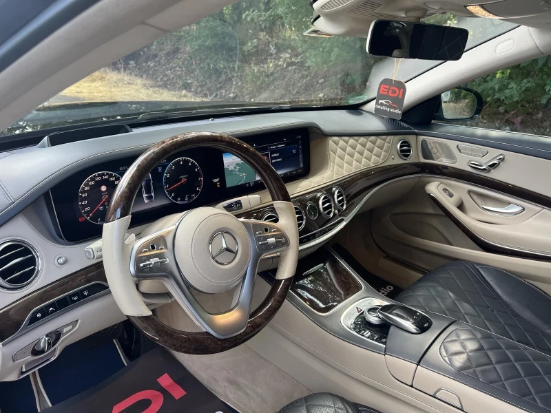Mercedes-Benz S 560 Long, Designo, снимка 10 - Автомобили и джипове - 52633602