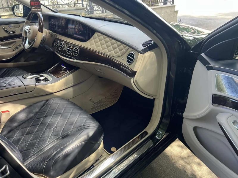 Mercedes-Benz S 560 Long, Designo, снимка 14 - Автомобили и джипове - 52633602