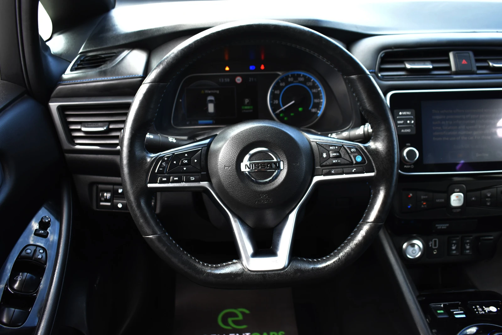 Nissan Leaf  TEKNA* 62kw/h* 218k.c * WHITE_PEARL* 360CAM | Mobile.bg   15