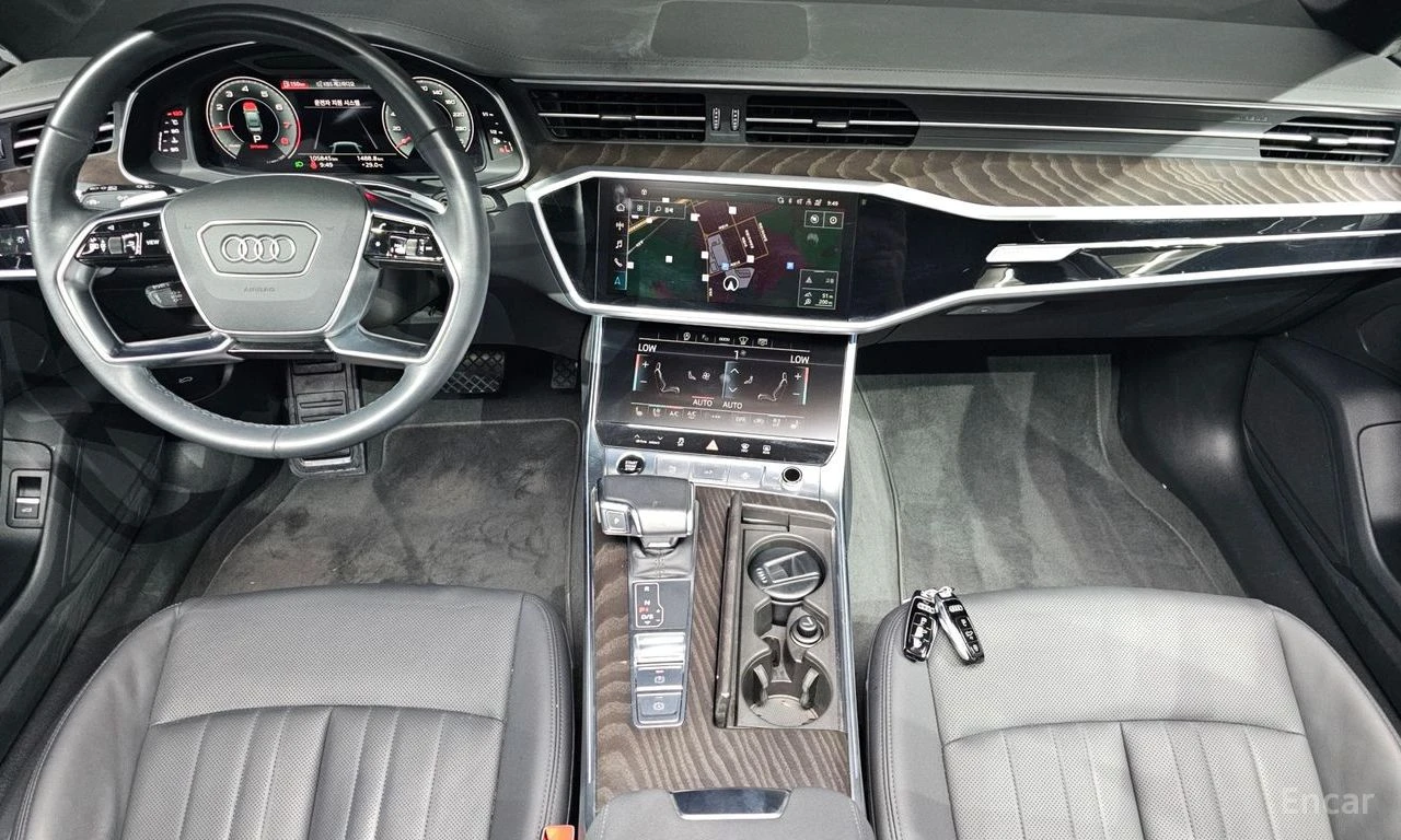 Audi A6 45TFSI* MATRIX* S* LINE* ОБДУХВАНЕ* ХЕДЪП* LANE* A, снимка 6 - Автомобили и джипове - 55925037
