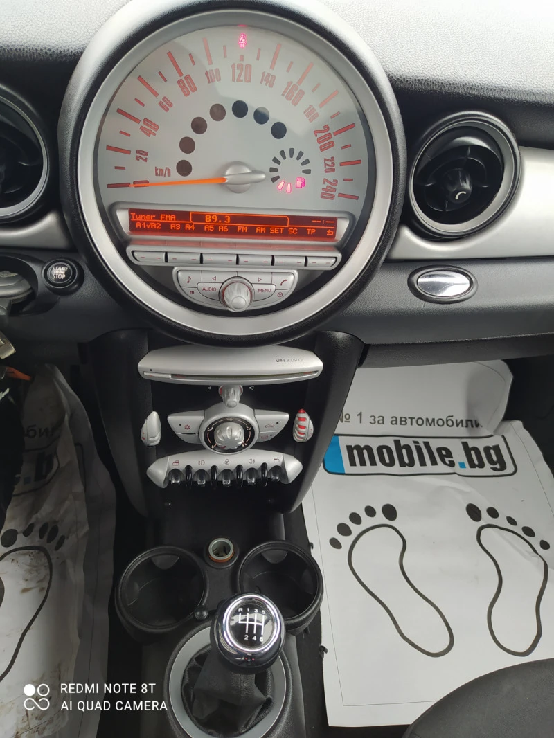 Mini Cooper 1.4 БЕНЗИН, снимка 9 - Автомобили и джипове - 46472405