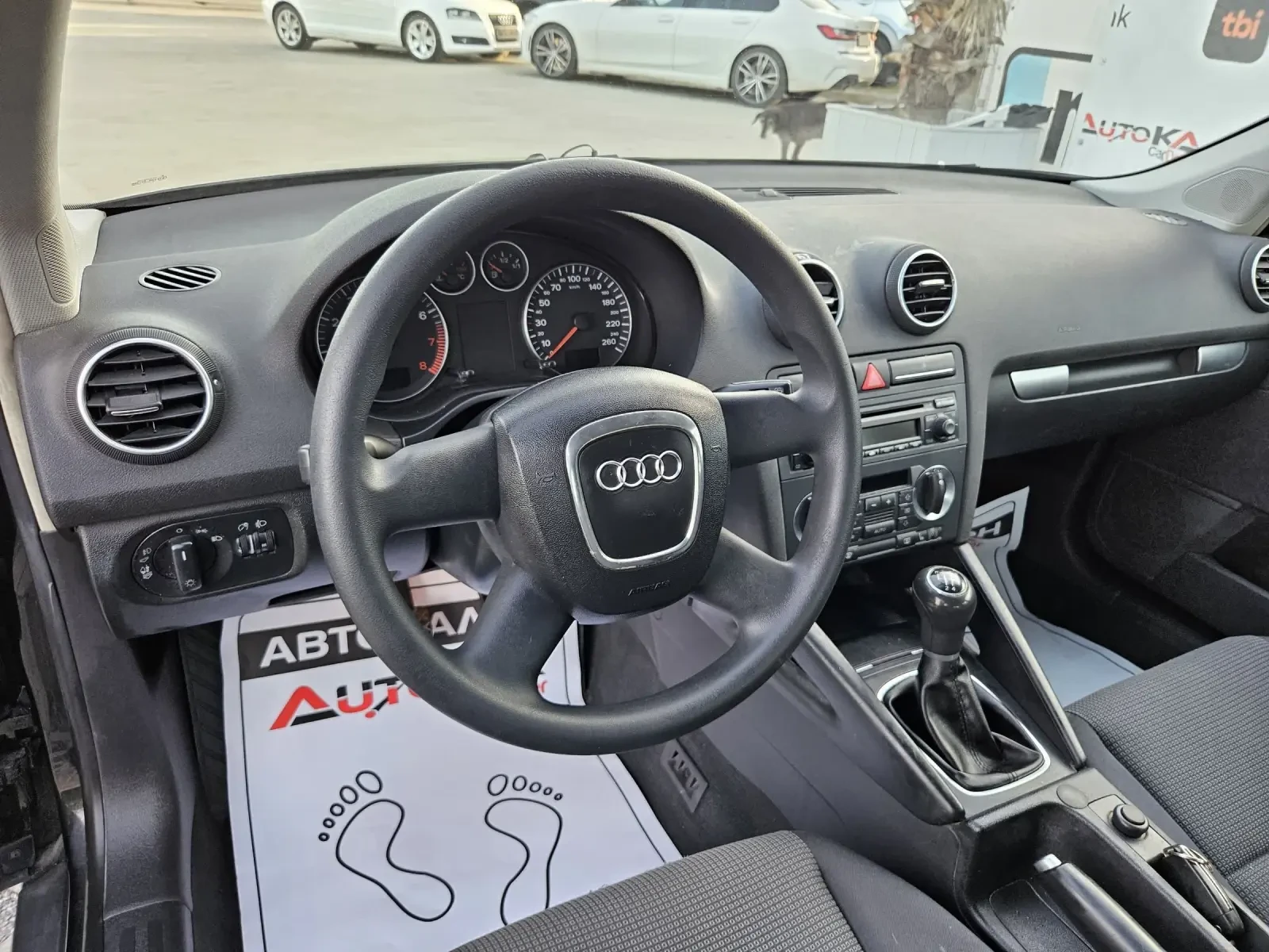 Audi A3 1.6i-102кс= КЛИМАТРОНИК= ПОДГРЕВ= ПОДХОДЯЩ ЗА ГАЗ - изображение 8