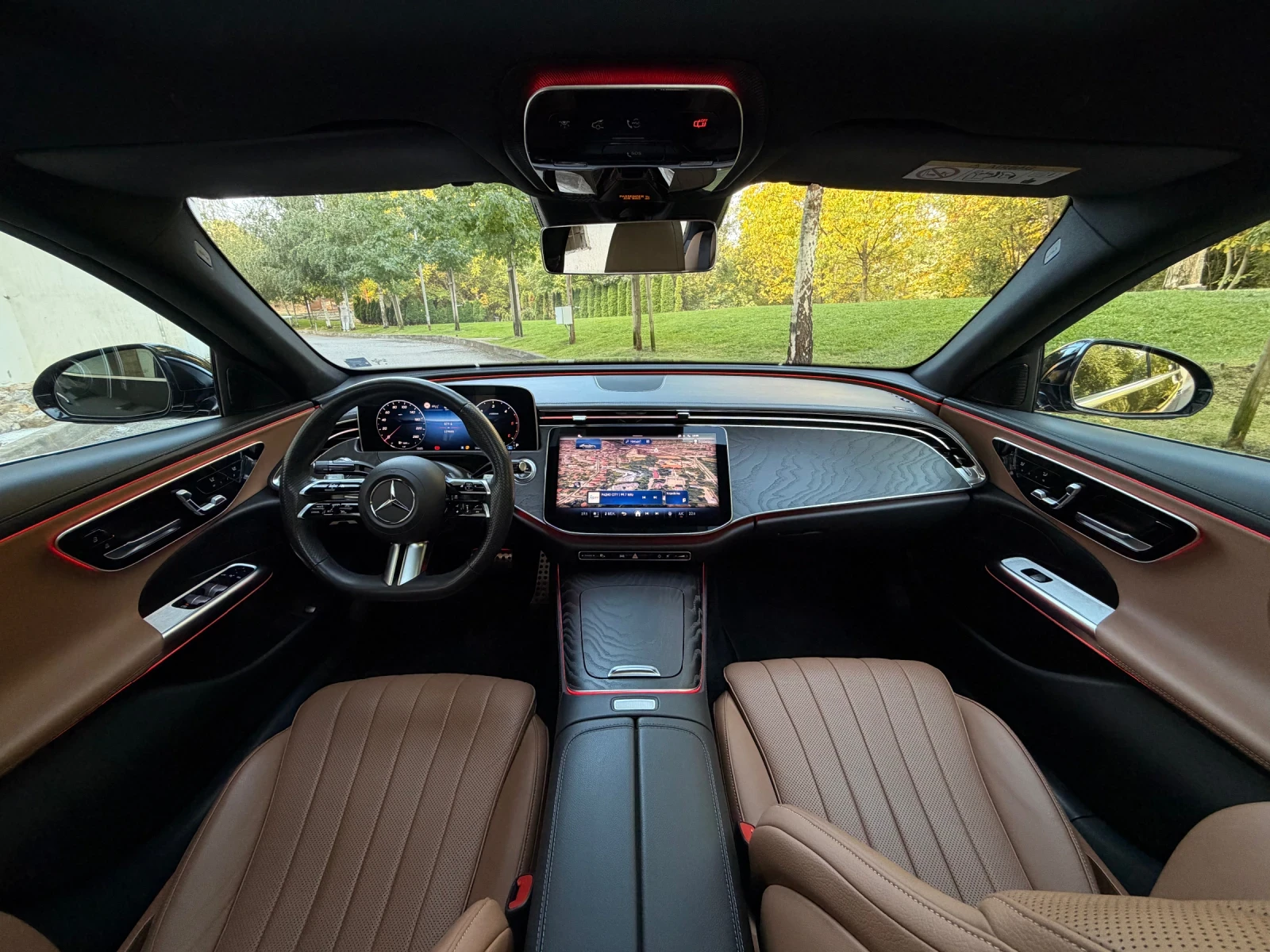 Mercedes-Benz E 220 AMG OPTIC, снимка 12 - Автомобили и джипове - 56718627