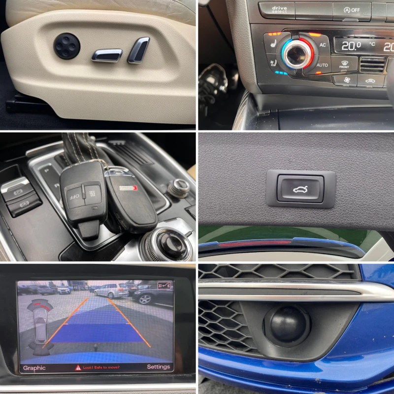 Audi SQ5 ABT AudiExlusive Обдухване Памет Камера ЛИЗИНГ, снимка 14 - Автомобили и джипове - 52483813