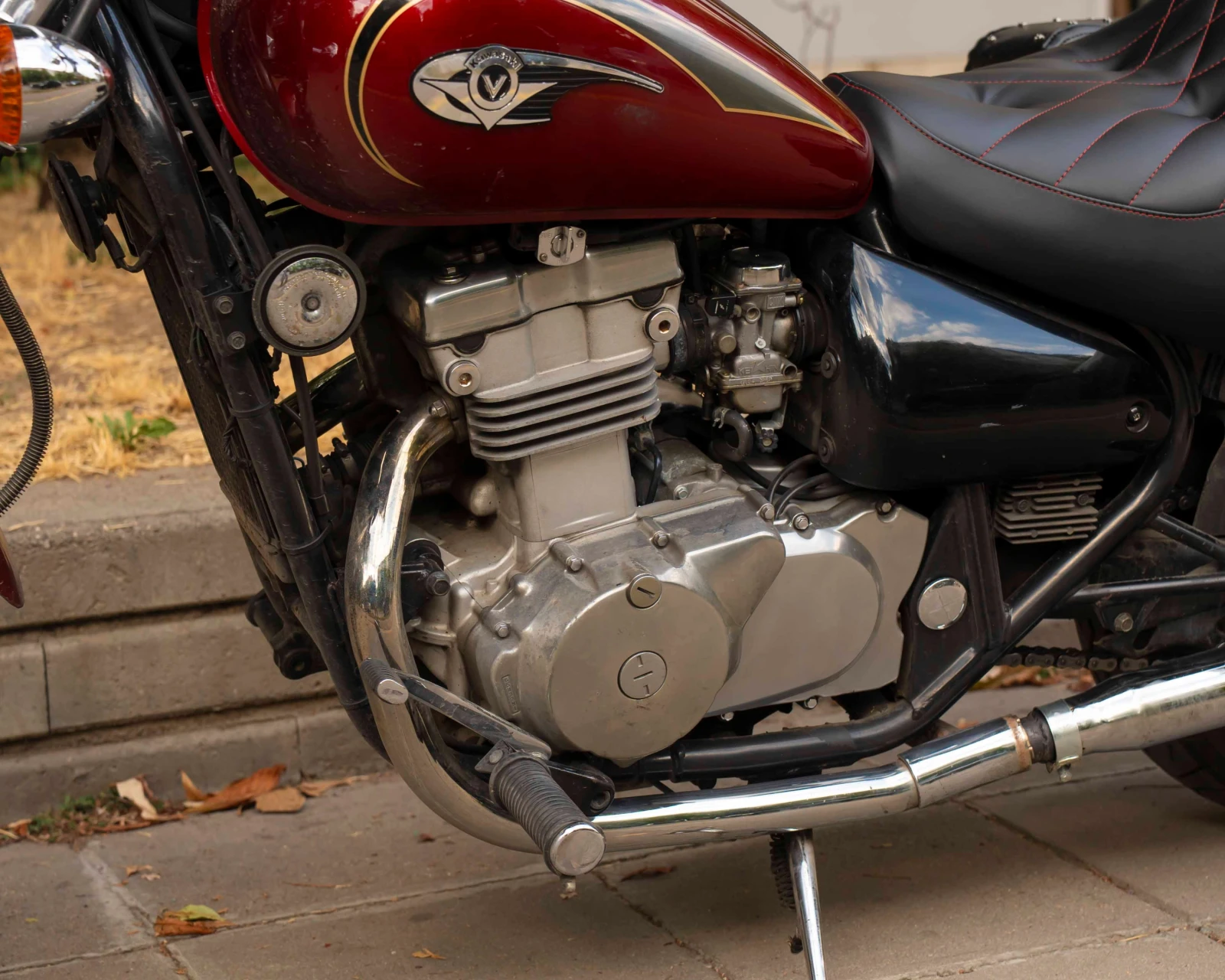 Kawasaki Vulcan EN500 A2 Категория, снимка 12 - Мотоциклети и мототехника - 55850689