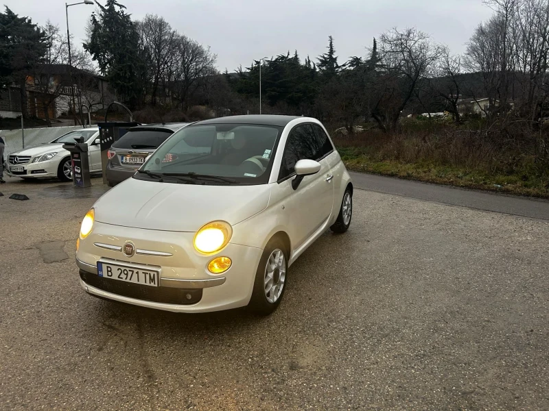 Fiat 500 1.2l. Kojen salon, Panorama, снимка 7 - Автомобили и джипове - 48484598