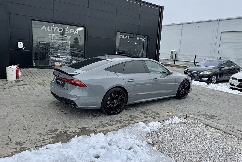 Audi A7 50TDi S-Line+ \NARDO GRAY\ Подгрев/Камера/B&O/Панo, снимка 4 - Автомобили и джипове - 53234909