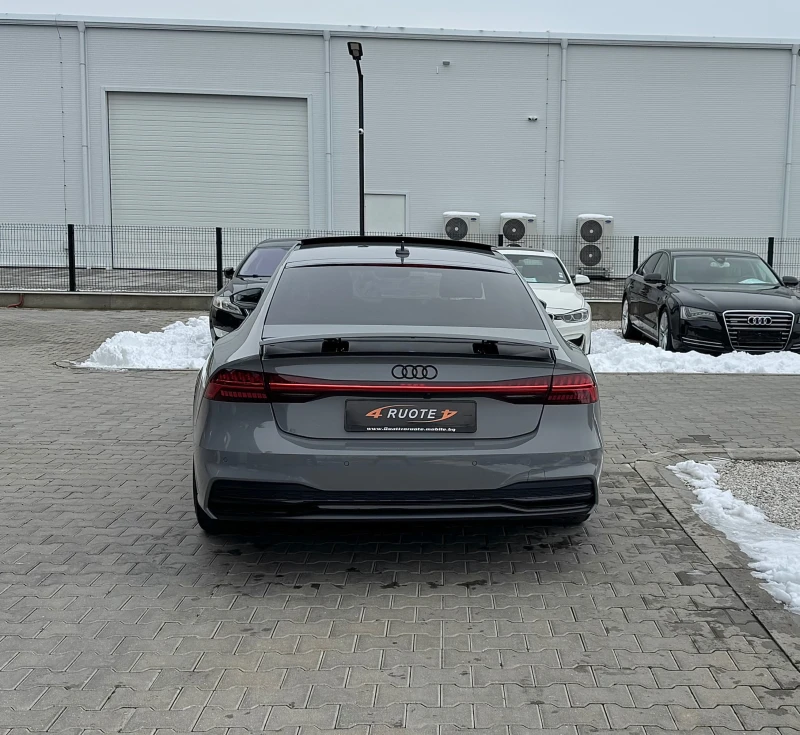 Audi A7 50TDi S-Line+ \NARDO GRAY\ Подгрев/Камера/B&O/Панo, снимка 5 - Автомобили и джипове - 53234909