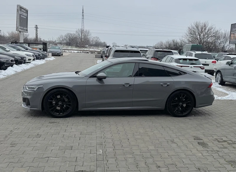 Audi A7 50TDi S-Line+ \NARDO GRAY\ Подгрев/Камера/B&O/Панo, снимка 7 - Автомобили и джипове - 53234909