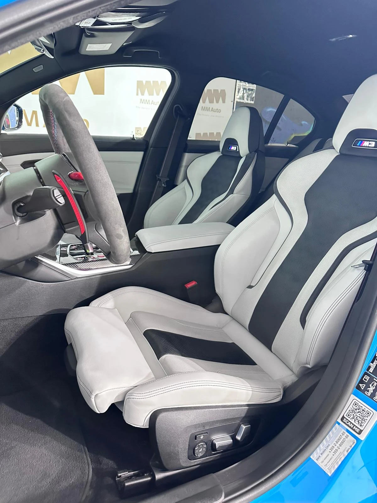 BMW M3 Comp. xDrive* Full Carbon* HuD* Vent* PPF* Гаранци, снимка 8 - Автомобили и джипове - 54601578