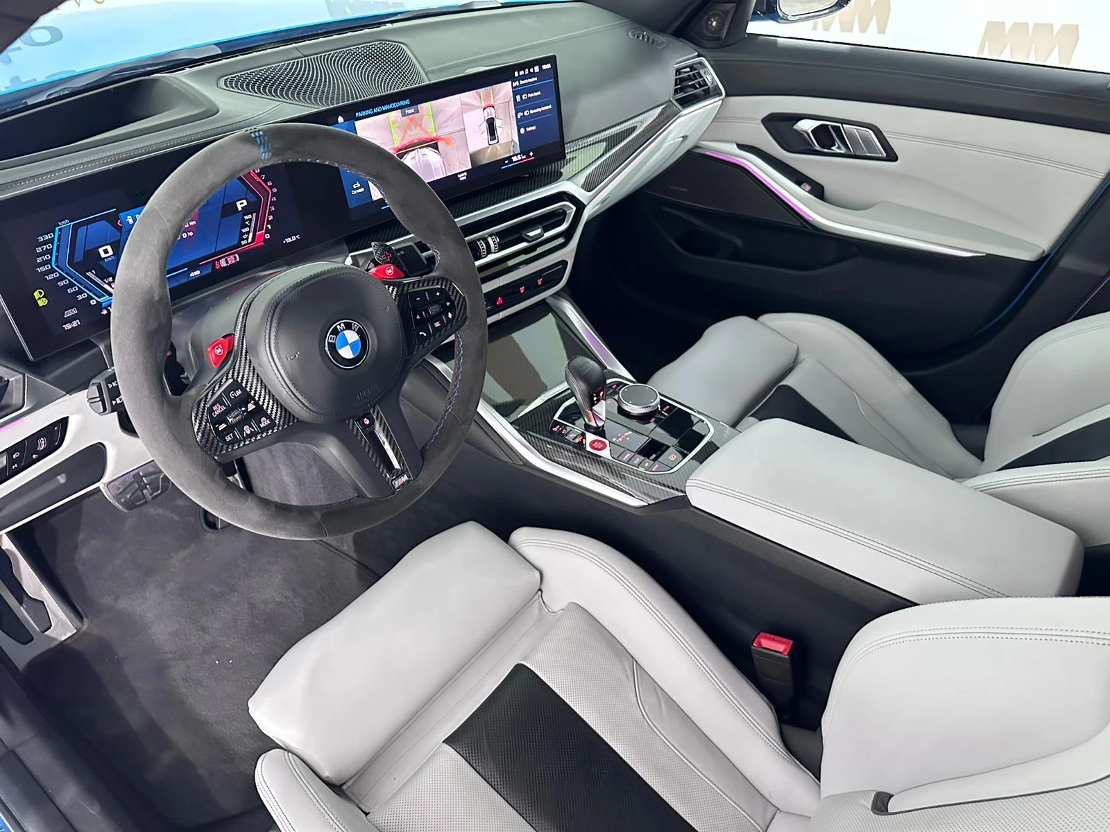 BMW M3 Comp. xDrive* Full Carbon* HuD* Vent* PPF* Гаранци, снимка 7 - Автомобили и джипове - 54601578