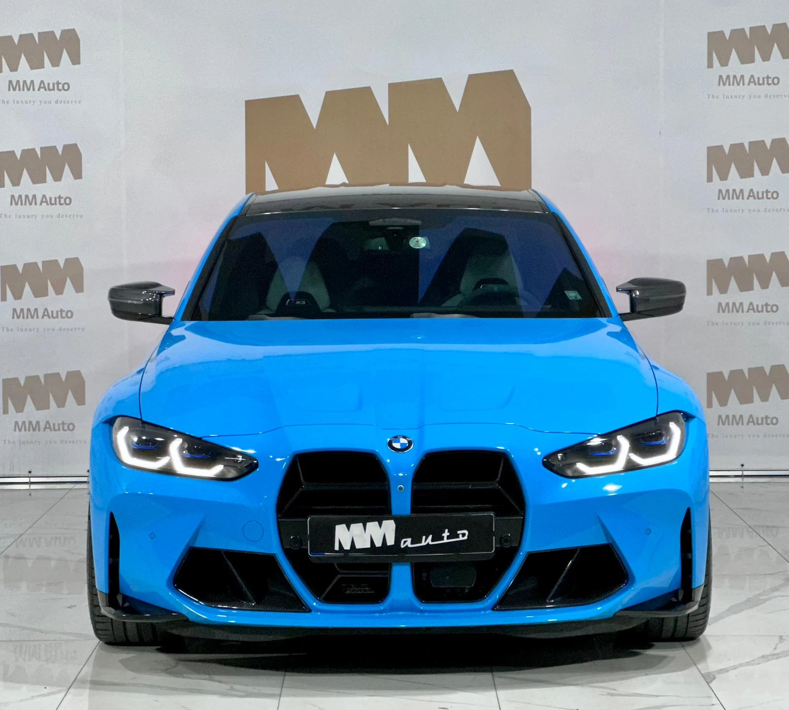 BMW M3 Comp. xDrive* Full Carbon* HuD* Vent* PPF* Гаранци, снимка 4 - Автомобили и джипове - 54601578