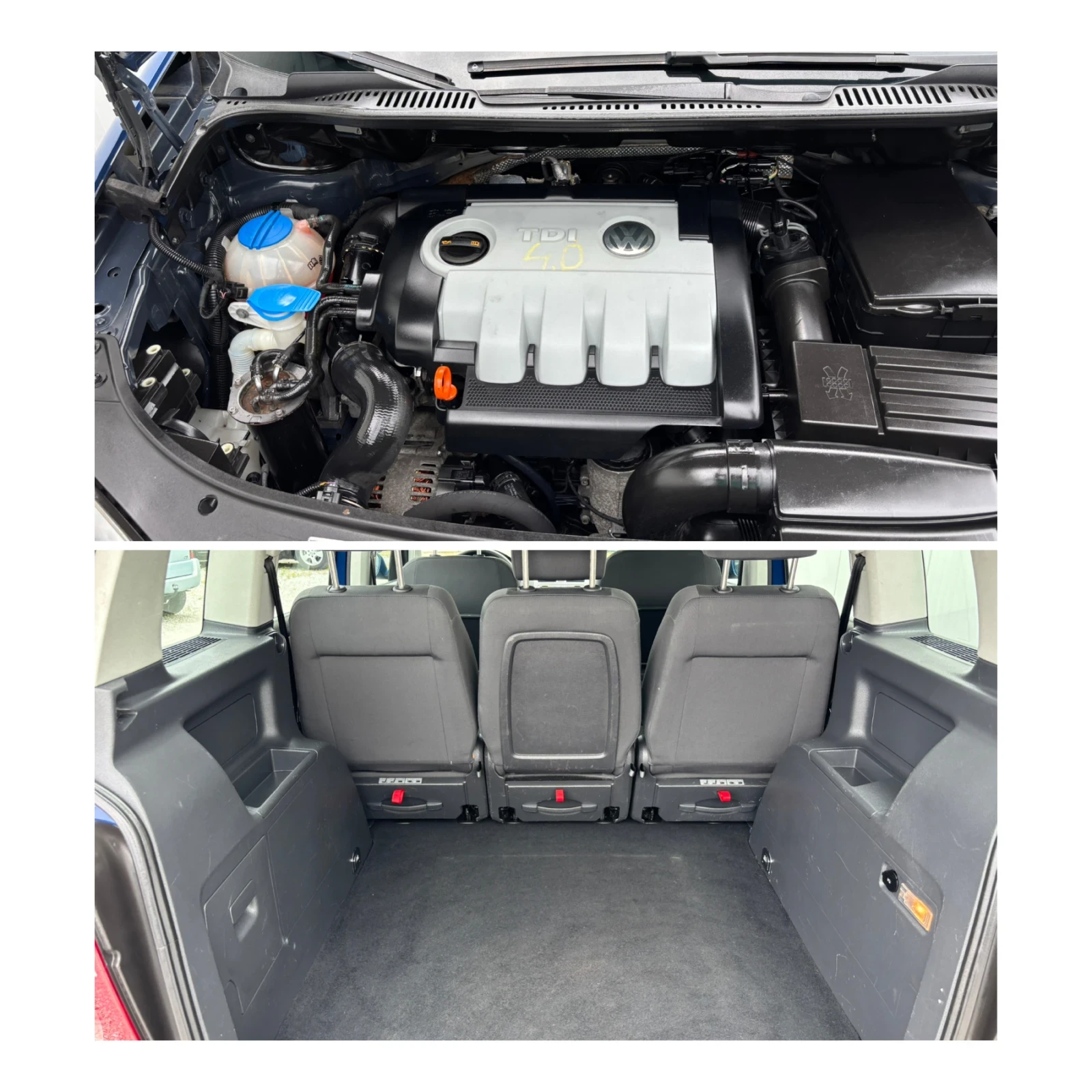 VW Touran 1.9TDi 6 Скорости FACE НОВ ВНОС ГЕРМАНИЯ, снимка 17 - Автомобили и джипове - 54739160