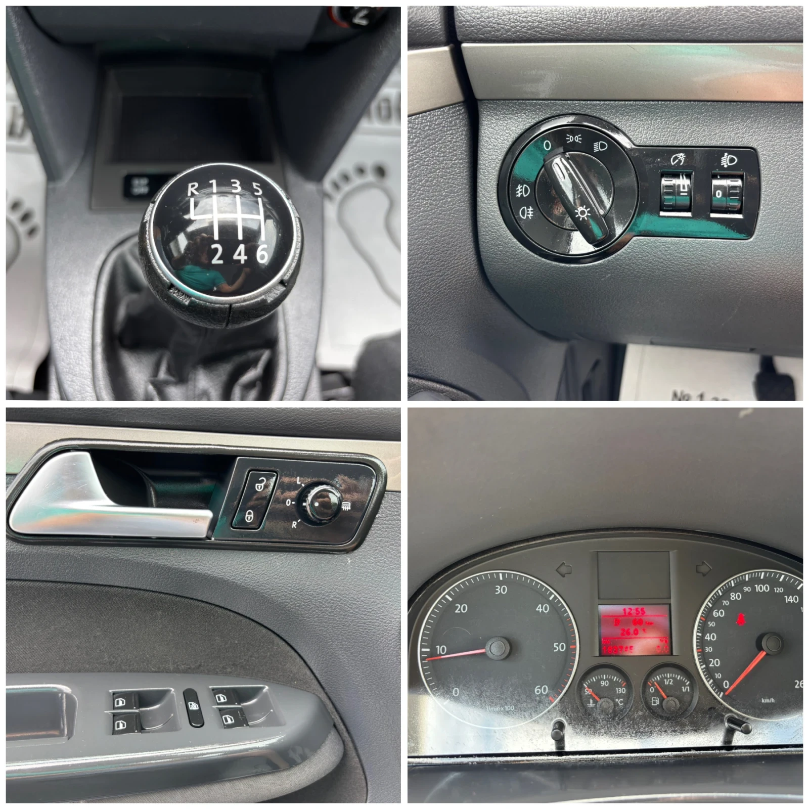 VW Touran 1.9TDi 6 Скорости FACE НОВ ВНОС ГЕРМАНИЯ, снимка 14 - Автомобили и джипове - 54739160