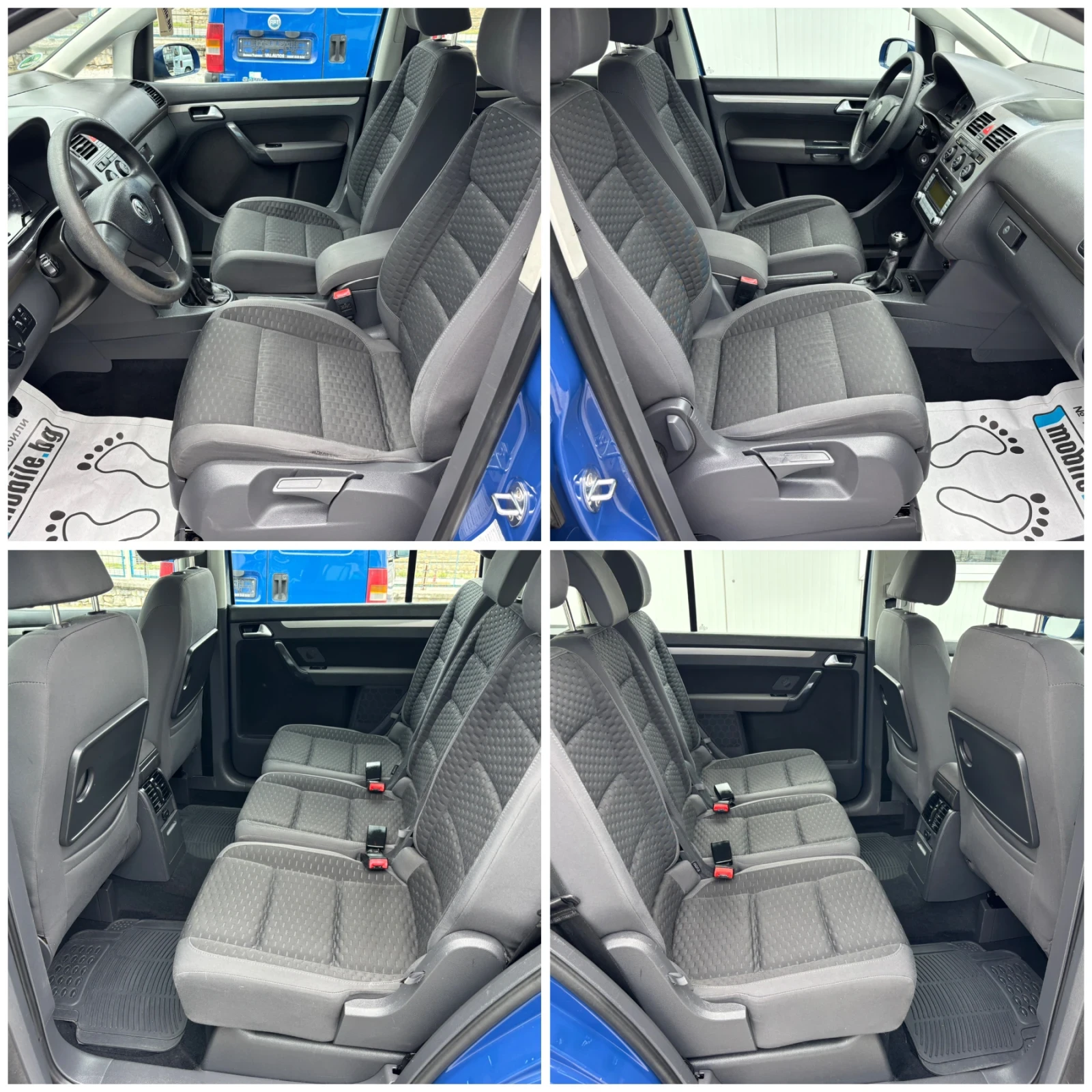 VW Touran 1.9TDi 6 Скорости FACE НОВ ВНОС ГЕРМАНИЯ, снимка 11 - Автомобили и джипове - 54739160