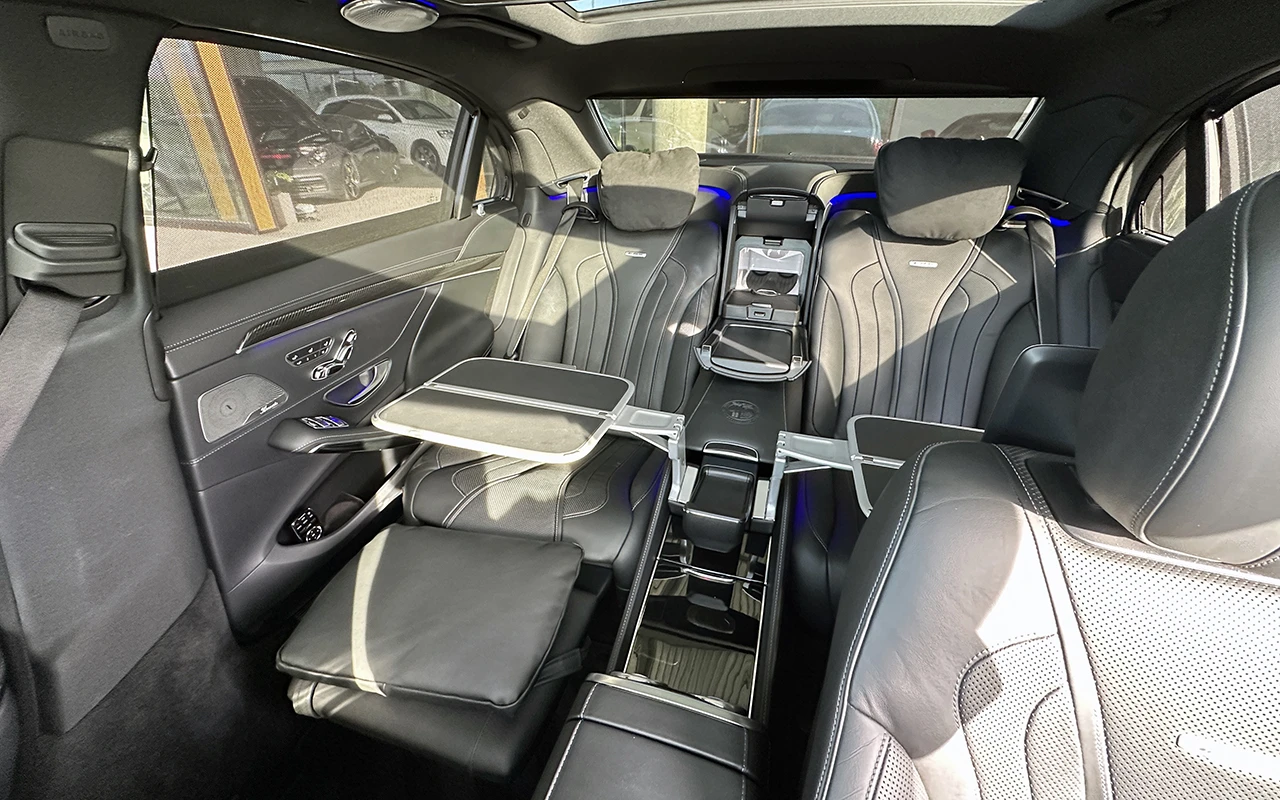 Mercedes-Benz S 63 AMG L 4MATIC+ , снимка 8 - Автомобили и джипове - 56173057