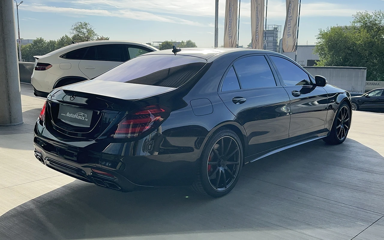 Mercedes-Benz S 63 AMG L 4MATIC+ , снимка 4 - Автомобили и джипове - 56173057