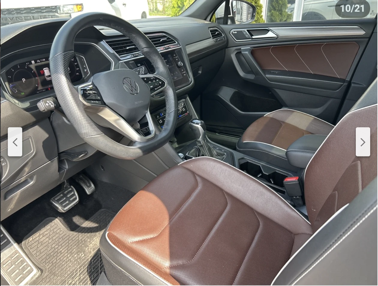 VW Tiguan R* LINE* HIGHLINE* ПАНОРАМА* 360КАМЕРА* КЕЙЛЕС* FA - изображение 9