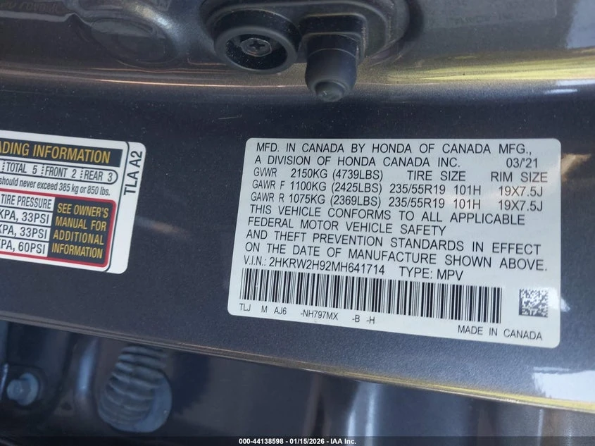 Honda Cr-v 1.5l Awd Touring, снимка 9 - Автомобили и джипове - 53817781