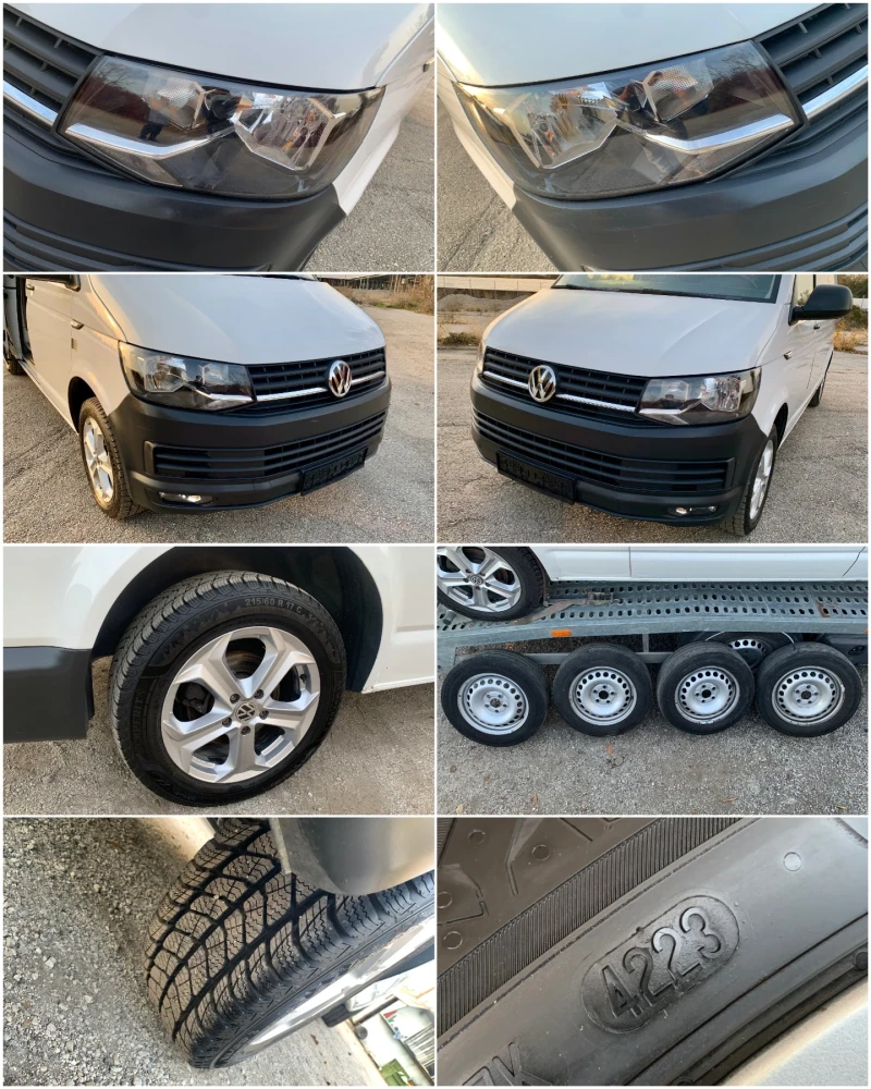 VW Transporter 2019г* EU6* MAXII БАЗА* ДВОЕН КЛИМАТИК* 17 ДЖАНТИ, снимка 17 - Бусове и автобуси - 49204055