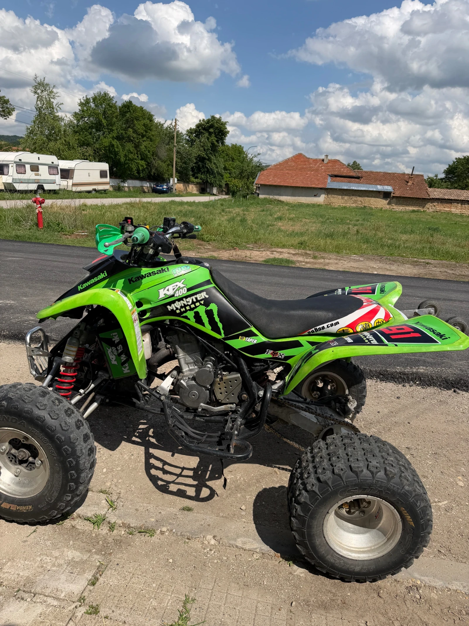 Kawasaki Kfx, снимка 3 - Мотоциклети и мототехника - 54857814