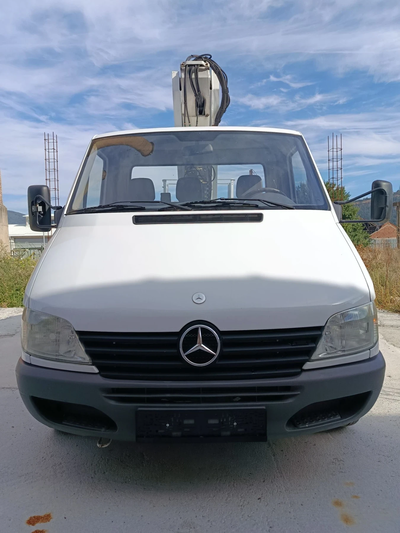 Автовишка Mercedes-Benz MULTITEL 22 ALU, снимка 10 - Индустриална техника - 56234670
