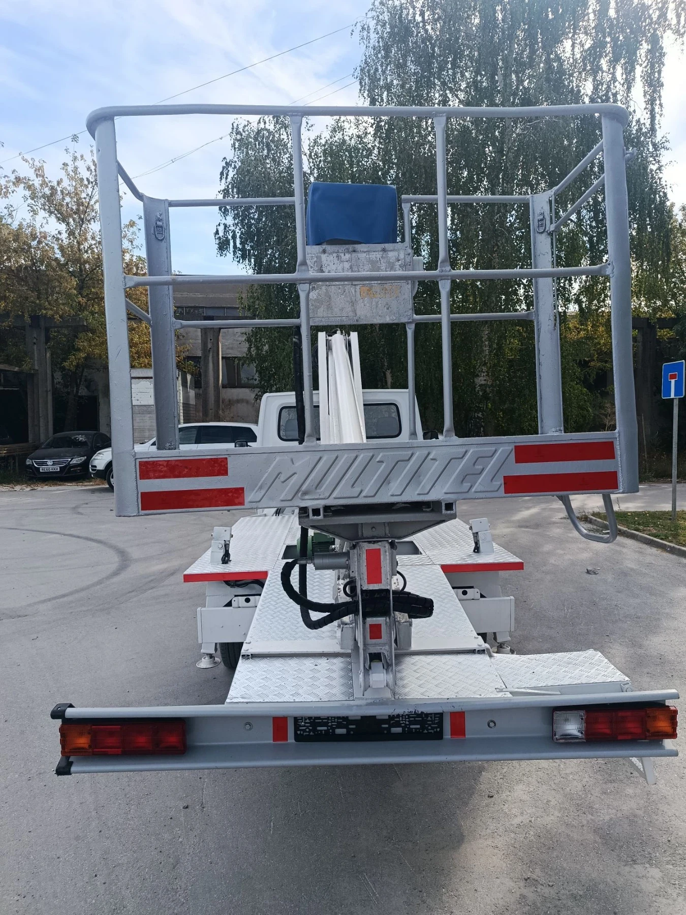 Автовишка Mercedes-Benz MULTITEL 22 ALU, снимка 5 - Индустриална техника - 56234670