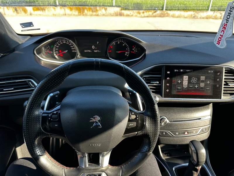 Peugeot 308 2.0 GT-181к.с, снимка 10 - Автомобили и джипове - 51949928