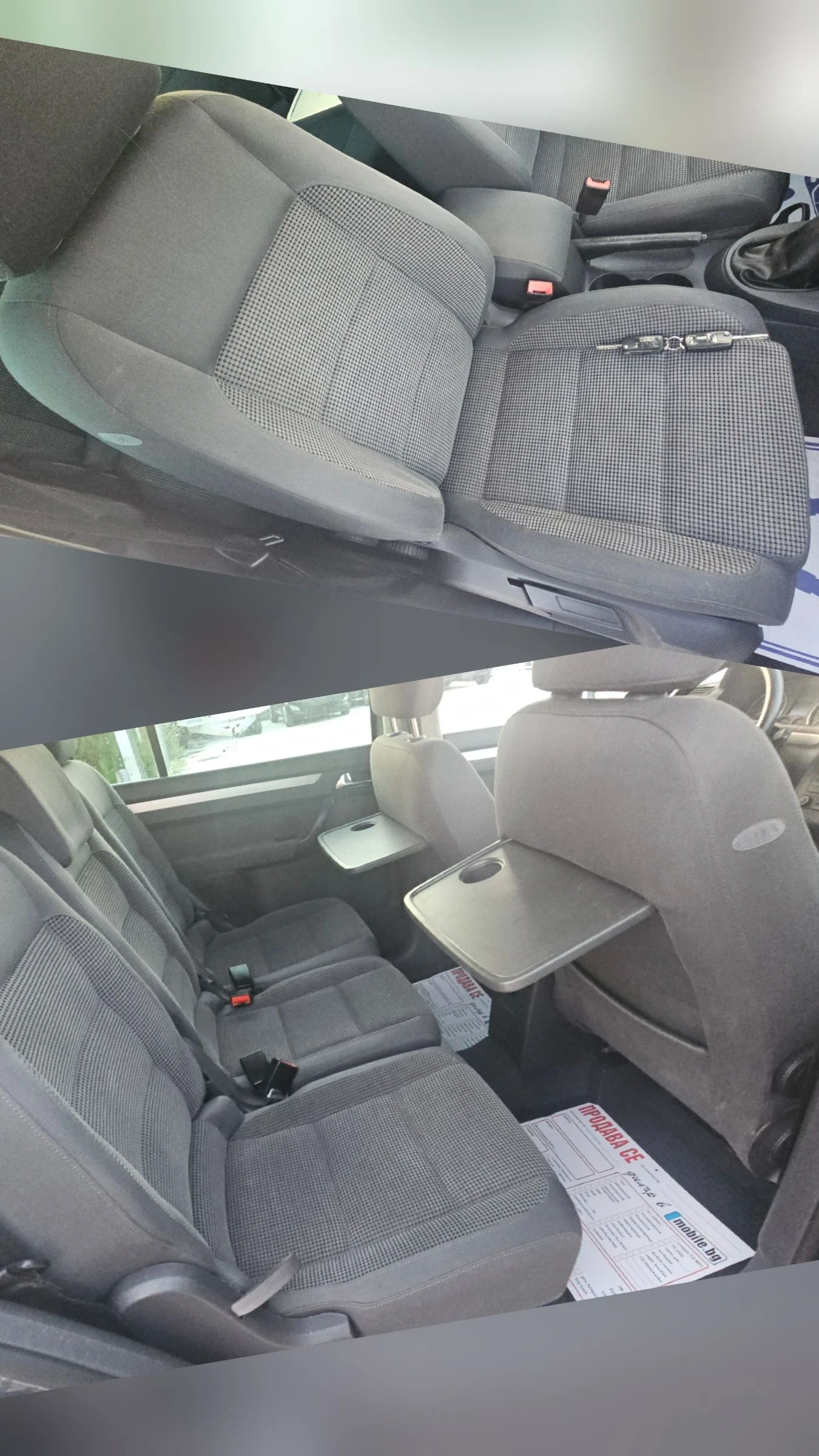 VW Touran 2.0TDI.170кс. Highline.7местен.6скорости - изображение 10