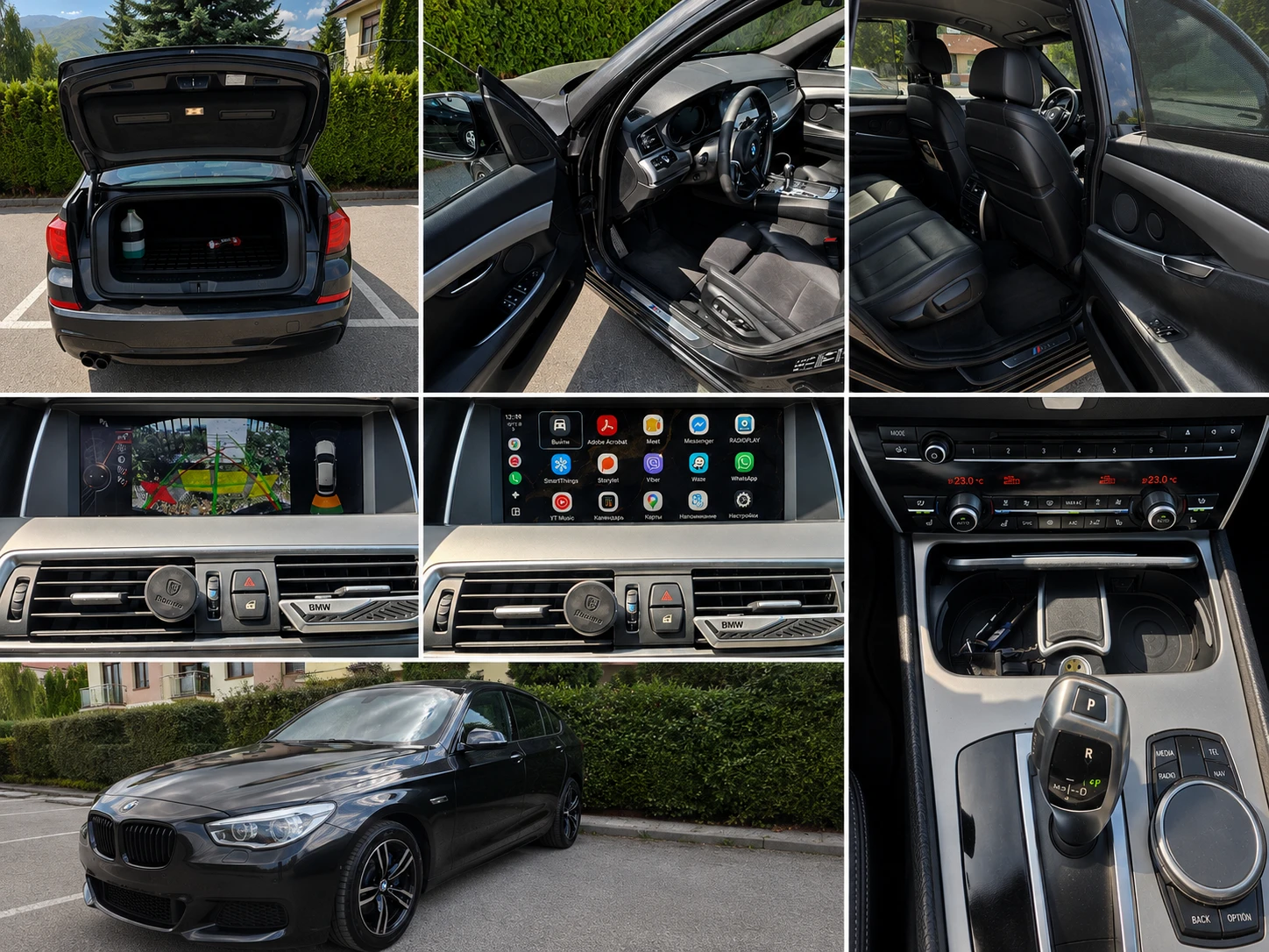 BMW 5 Gran Turismo 530d xDrive Gran Turismo M PACK | 2016 F07 LCI, снимка 9 - Автомобили и джипове - 55941720