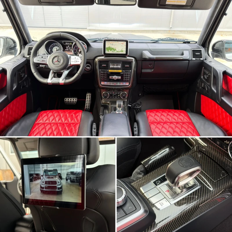 Mercedes-Benz G 63 AMG BRABUS 800/ CARBON/ 4MATIC/ DESIGNO/ 3xTV/, снимка 8 - Автомобили и джипове - 52344647