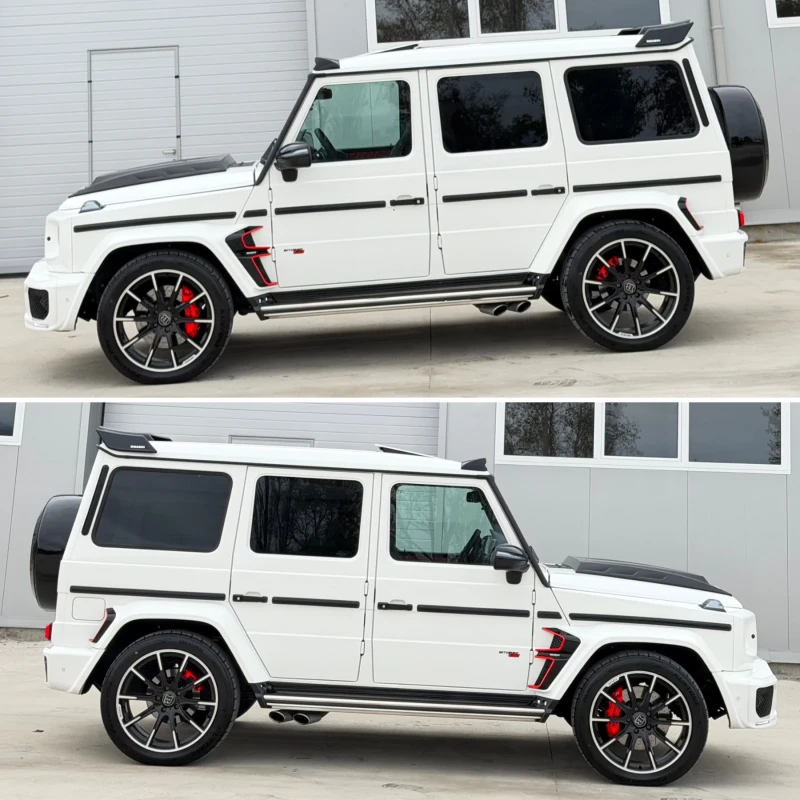 Mercedes-Benz G 63 AMG BRABUS 800/ CARBON/ 4MATIC/ DESIGNO/ 3xTV/, снимка 7 - Автомобили и джипове - 52344647
