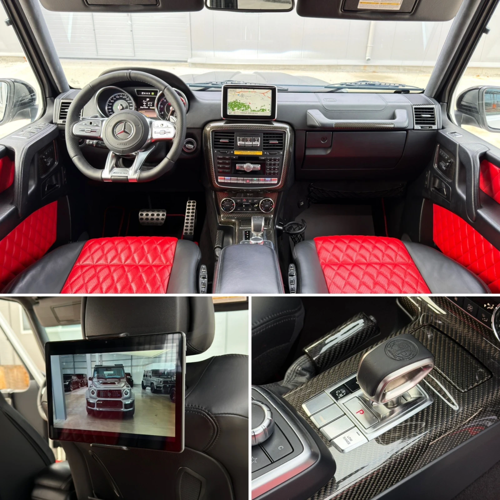 Mercedes-Benz G 63 AMG BRABUS 800/ CARBON/ 4MATIC/ DESIGNO/ 3xTV/ | Mobile.bg   7