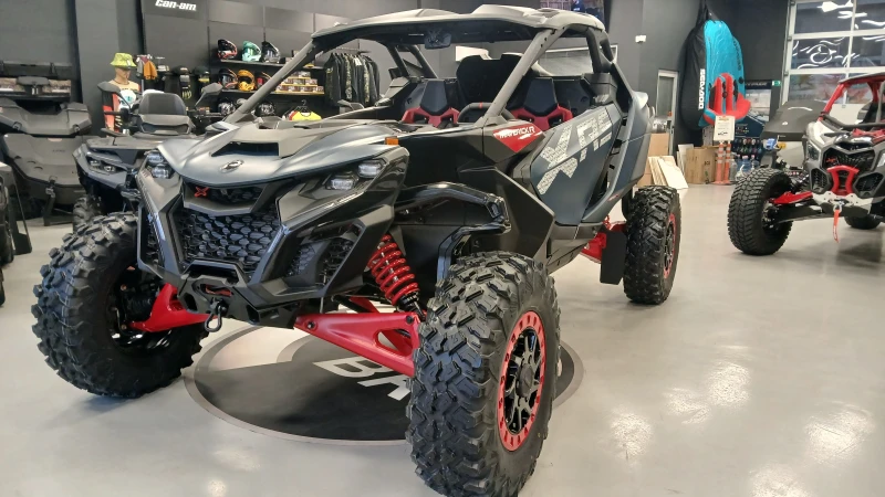 Can-Am Maverick R XRS 999T DCT SAS Dusty Navy& Red, снимка 2 - Мотоциклети и мототехника - 52334473