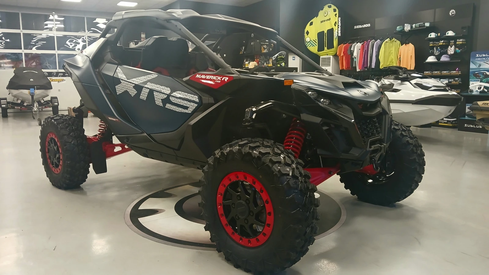 Can-Am Maverick R XRS 999T DCT SAS Dusty Navy& Red - изображение 7