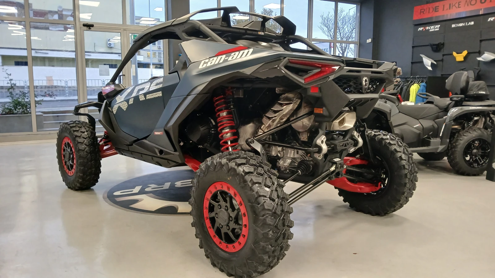 Can-Am Maverick R XRS 999T DCT SAS Dusty Navy& Red - изображение 4