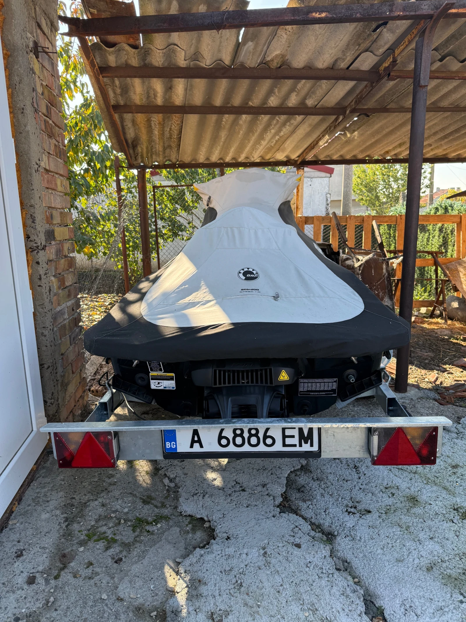 Джет Bombardier Sea Doo RXP-X 300 с колесар, снимка 3 - Воден транспорт - 54509704