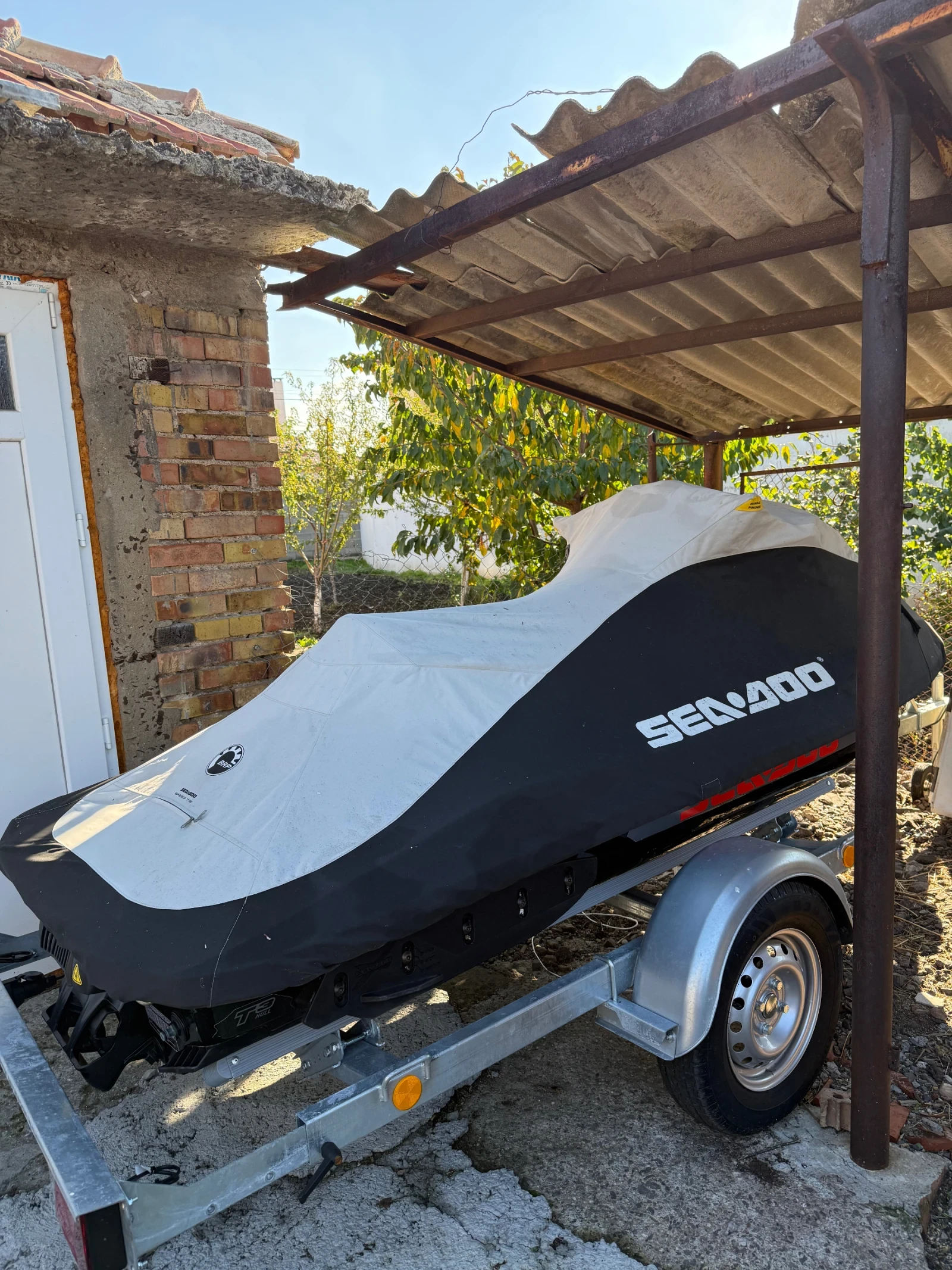 Джет Bombardier Sea Doo RXP-X 300 с колесар, снимка 4 - Воден транспорт - 54509704