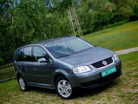 VW Touran 1.9TDI(101)* 6-СКОРОСТИ* КЛИМАТРОНИК* НОВ ВНОС* , снимка 1