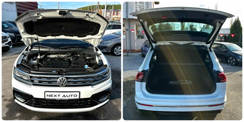 VW Tiguan 2.0TDI 150HP R-LINE DISTRONIC LANE ASSIST EU6B, снимка 16 - Автомобили и джипове - 52280840