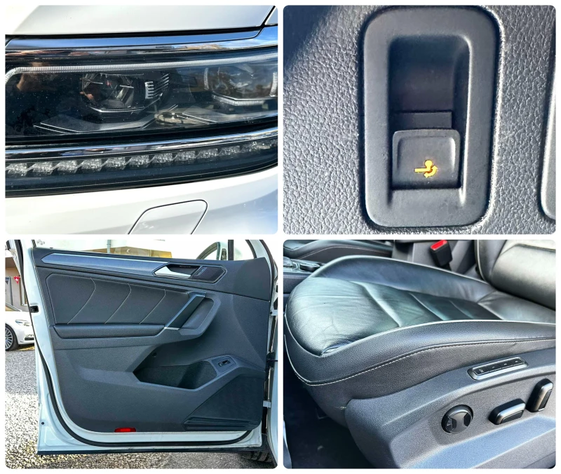 VW Tiguan 2.0TDI 150HP R-LINE DISTRONIC LANE ASSIST EU6B, снимка 15 - Автомобили и джипове - 52280840