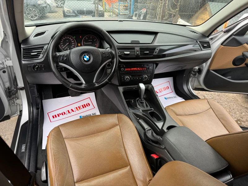 BMW X1 2.0D 177HP X-DRIVE AVTOMAT X-LINE FUUL 2013G, снимка 12 - Автомобили и джипове - 53000613