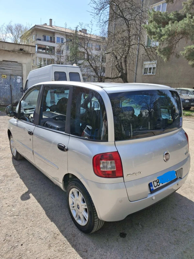 Fiat Multipla 1.6i/бензин+ фабричен метан, снимка 7 - Автомобили и джипове - 49594565