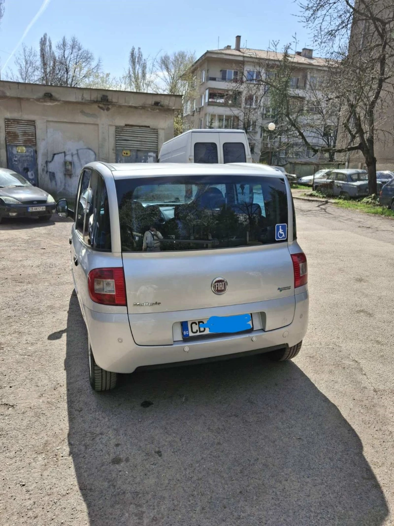 Fiat Multipla 1.6i/бензин+ фабричен метан, снимка 6 - Автомобили и джипове - 49594565