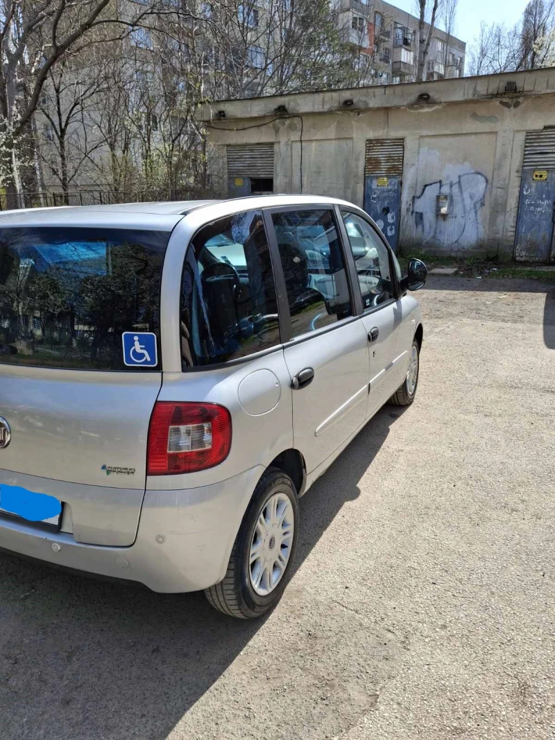 Fiat Multipla 1.6i/бензин+ фабричен метан, снимка 5 - Автомобили и джипове - 49594565