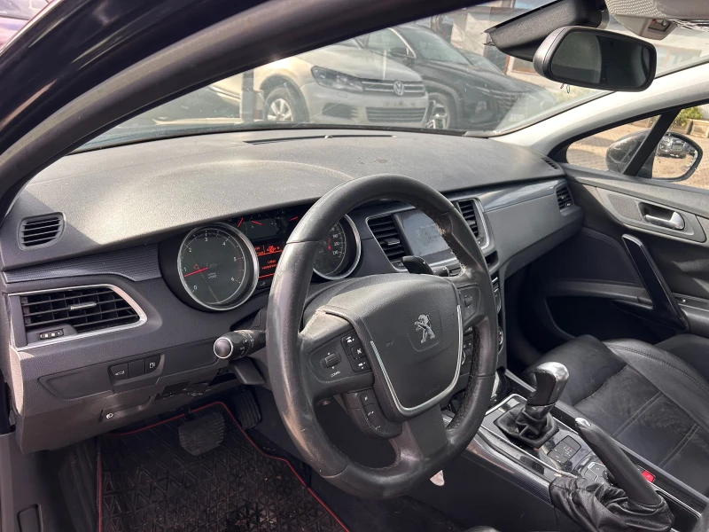 Peugeot 508 1.6HDI AVTOMAT/NAVI/PANORAMA/KOJA EURO 5, снимка 13 - Автомобили и джипове - 52493086