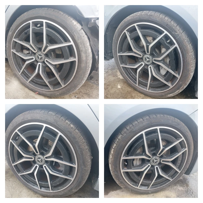 Mercedes-Benz C 300 W206 AMG на 3800км код мотор 254, кутия 725.111, снимка 14 - Автомобили и джипове - 53594604