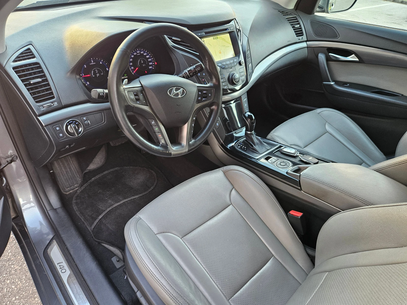 Hyundai I40 1.7d AT (141hp) Navi-Xenon-Koja - изображение 9