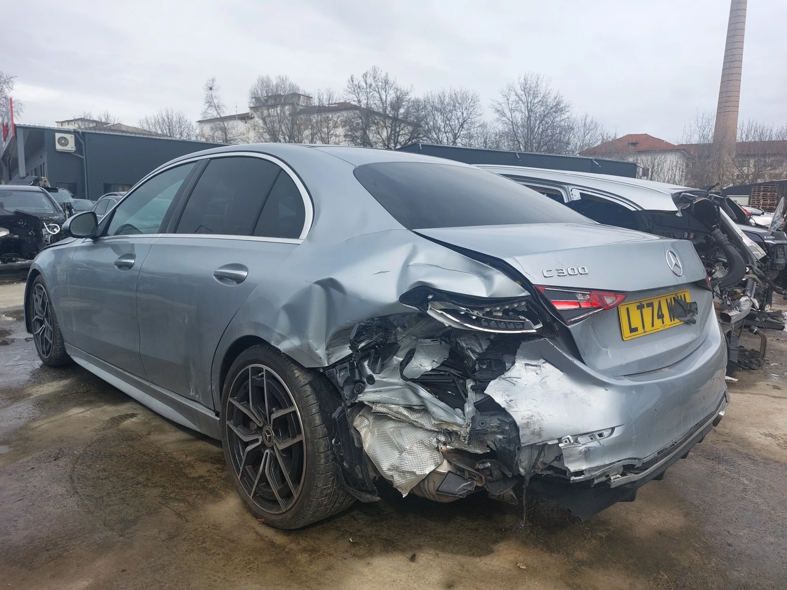 Mercedes-Benz C 300 W206 AMG на 3800км код мотор 254, кутия 725.111 - изображение 8