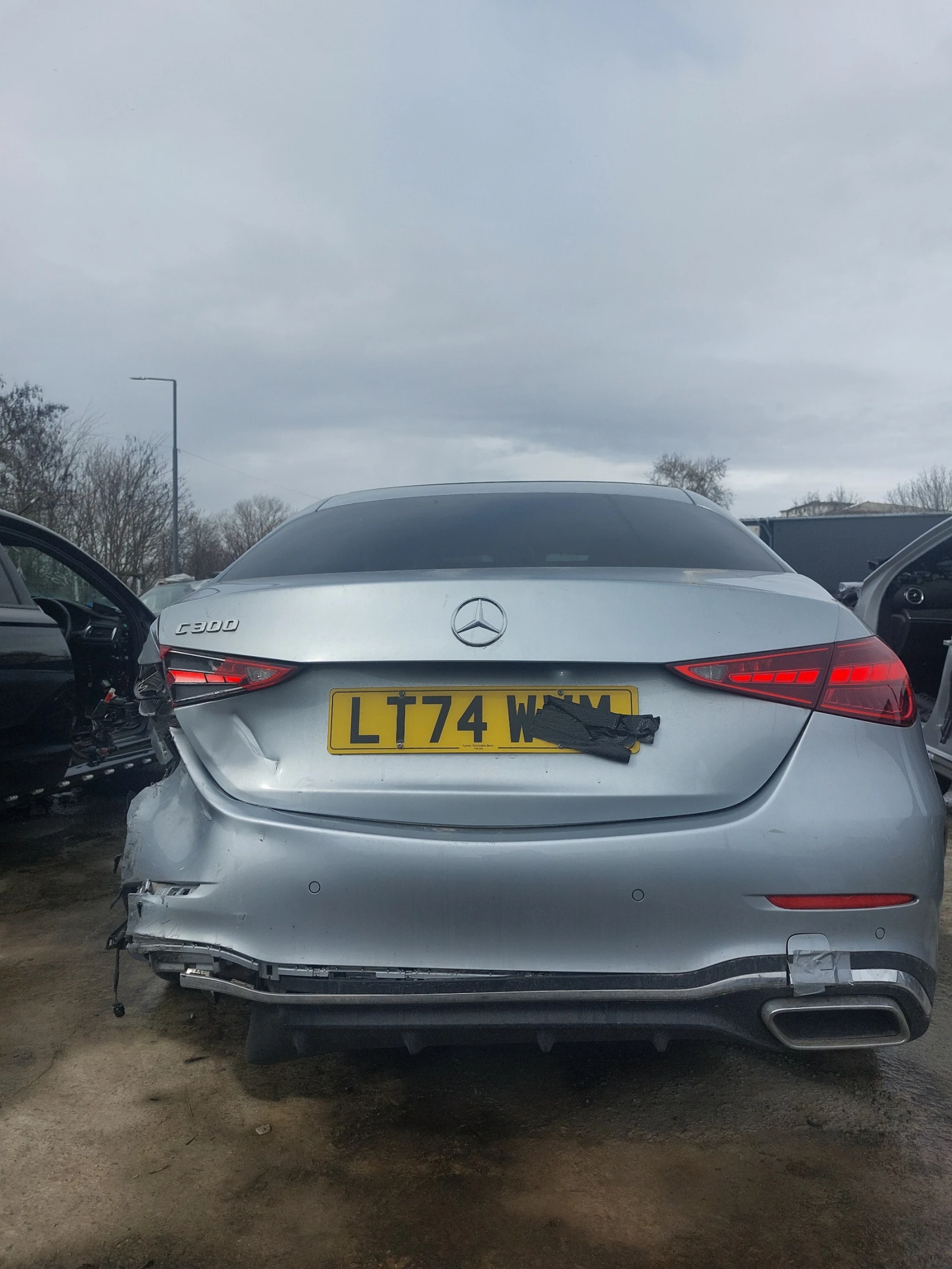 Mercedes-Benz C 300 W206 AMG на 3800км код мотор 254, кутия 725.111 - изображение 9